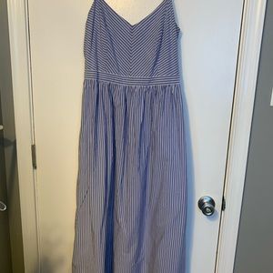 Striped Ann Taylor Dress.